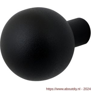 GPF Bouwbeslag ZwartWit 8954.61 S1 kogelknop 50 mm draaibaar met krukstift zwart - A21008075 - afbeelding 1