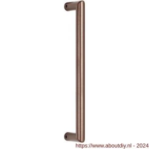 GPF Bouwbeslag Anastasius 9520.A2 deurgreep GPF19 20x320/300 mm Bronze blend met enkel- en dubbelzijdige bevestiging - A21012303 - afbeelding 1