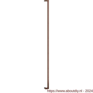 GPF Bouwbeslag Anastasius 9702.A2 deurgreep GPF14 verkropt 30x30x2000/1970 mm Bronze blend met enkel- en dubbelzijdige bevestiging - A21011588 - afbeelding 1