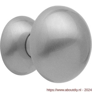 Mandelli1953 0284 deurknop op rozet 51x6 mm mat nikkel - A21013425 - afbeelding 1