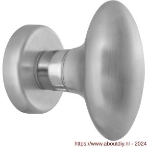 Mandelli1953 0744 deurknop op rozet 51x6 mm satin mat chroom - A21013666 - afbeelding 1
