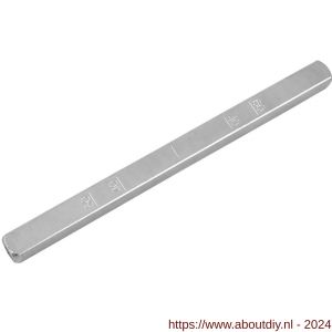 GPF Bouwbeslag AG0094 krukstift excentrisch 8x8x120 mm deurdikte 64 mm - A21006216 - afbeelding 1