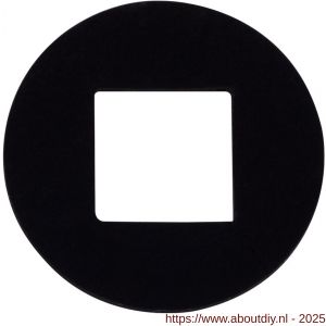GPF Bouwbeslag AG0115.65 krukring zwart 18,3 mm voor zwarte deurkrukken van GPF Bouwbeslag zwart - A21007998 - afbeelding 1
