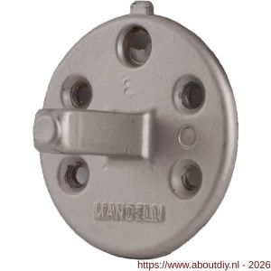 GPF Bouwbeslag AM0015 knopvastzetter excentrisch ronde plaat - A21019923 - afbeelding 1