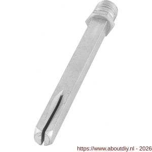 Onderhoudsartikelen AM0080 wisselstift vast-draaibaar M12x15 mm-8x8x85 mm voor deurdikte 40 mm - A21019933 - afbeelding 1