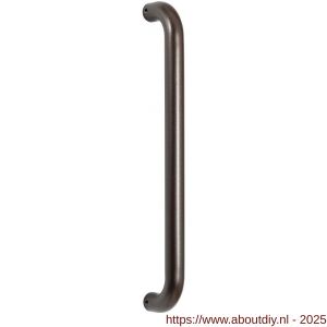 GPF Bouwbeslag Anastasius 9500.A1 deurgreep GPF01 25x425/400 mm Dark blend met enkel- en dubbelzijdige bevestiging - A21012362 - afbeelding 1