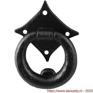 Kirkpatrick KP6058 deurklopper160x120 mm smeedijzer zwart - A21006059 - afbeelding 1