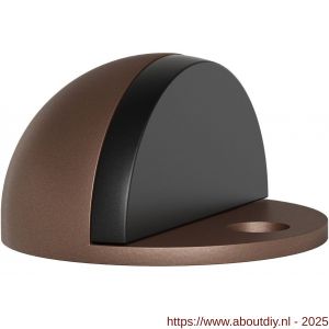 GPF Bouwbeslag Anastasius 0721.A2 deurstopper rond 25x44 mm Bronze blend - A21012265 - afbeelding 1