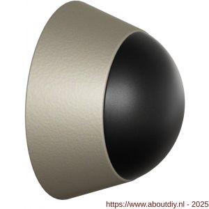 GPF Bouwbeslag Anastasius 0724.A4 deurstopper rond 37,5x25 mm Champagne blend - A21010684 - afbeelding 1