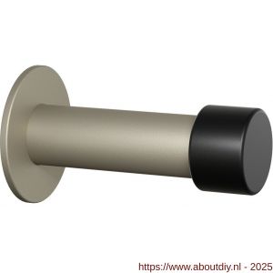 GPF Bouwbeslag Anastasius 0734.A4 deurstopper rond 85x22/50 mm Champagne blend - A21010692 - afbeelding 1
