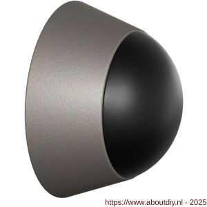 GPF Bouwbeslag Anastasius 0724.A3 deurstopper rond 37,5x25 mm Mocca blend - A21010683 - afbeelding 1