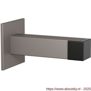 GPF Bouwbeslag Anastasius 0739.A3 deurstopper vierkant 85x20/50 mm Mocca blend - A21010699 - afbeelding 1