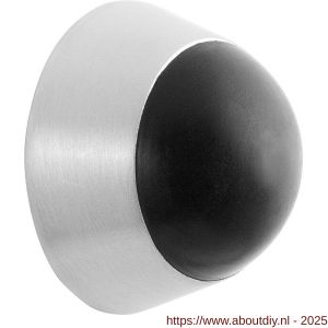 GPF Bouwbeslag RVS 0724.09 deurstopper rond 37,5x25 mm RVS geborsteld - A21005733 - afbeelding 1