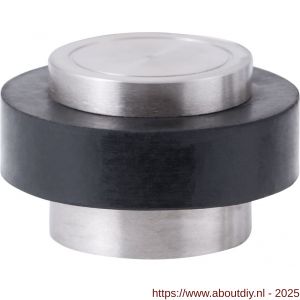 GPF Bouwbeslag RVS 0726.09 deurstopper rond 30x48,5 mm RVS geborsteld - A21000301 - afbeelding 1