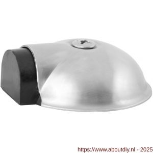 GPF Bouwbeslag RVS 0730.09 deurstopper rond 65 mm RVS geborsteld - A21005734 - afbeelding 1