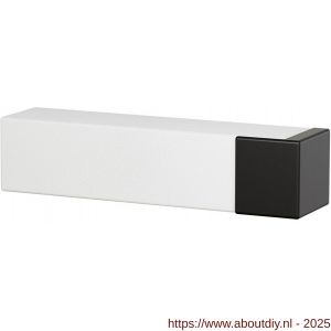 GPF Bouwbeslag ZwartWit 8738.62 deurstopper vierkant 85x20 mm wit - A21008852 - afbeelding 1