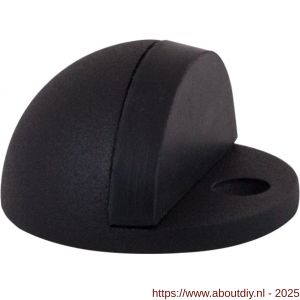 GPF Bouwbeslag ZwartWit 8721.61 deurstopper rond 25x44 mm zwart - A21006866 - afbeelding 1