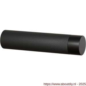 GPF Bouwbeslag ZwartWit 8735.61 deurstopper rond 85x19 mm zwart - A21008216 - afbeelding 1