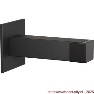 GPF Bouwbeslag ZwartWit 8739.61 deurstopper vierkant 85x20/50 mm zwart - A21008219 - afbeelding 1