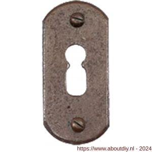 Utensil Legno FB708 sleutelrozet Stretta 33x65 mm roest - A21007365 - afbeelding 1