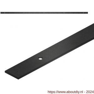 GPF Bouwbeslag ZwartWit 0570.61 schuifdeurrails 150 cm zwart - A21007891 - afbeelding 1