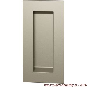 GPF Bouwbeslag Anastasius GPF0717.A4A schuifdeurkom rechthoekig 102x51 mm Champagne blend - A21012747 - afbeelding 1