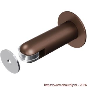GPF Bouwbeslag Anastasius GPF0750.A2 magnetische deurstopper Bronze blend - A21019945 - afbeelding 1
