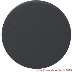 GPF Bouwbeslag Entree 0900VRAS blinde ronde rozet 53x6,5 mm antraciet - A21011250 - afbeelding 1