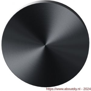 GPF Bouwbeslag Entree 0900VRP1 blinde ronde rozet 53x6,5 mm PVD antraciet - A21011251 - afbeelding 1