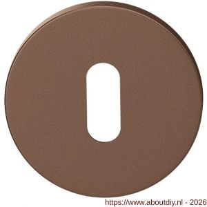 GPF Bouwbeslag Entree GPF0901VRA2 sleutelrozet 53x6 mm Bronze blend - A21016771 - afbeelding 1