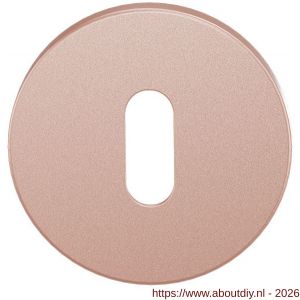 GPF Bouwbeslag Entree GPF0901VRT2 sleutelrozet rond 53x6 mm Blush - A21019952 - afbeelding 1
