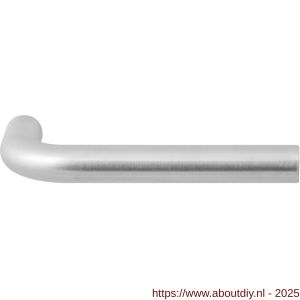 GPF Bouwbeslag RVS 1001 Aka L-model 16 mm deurkruk RVS geborsteld - A21002456 - afbeelding 1