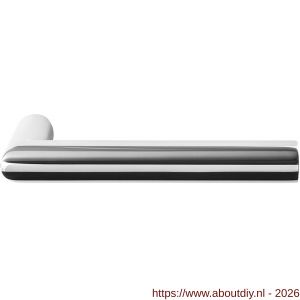 GPF Bouwbeslag RVS GPF1015.49 Toi L-haaks model 19 mm deurkruk RVS gepolijst - A21012232 - afbeelding 1