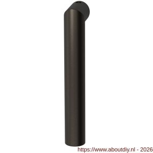 GPF Bouwbeslag Anastasius GPF1015KL/R Toi raamkruk L-haaks model 19 mm korte nek links-rechtswijzend Dark blend - A21012230 - afbeelding 1