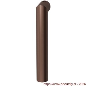 GPF Bouwbeslag Anastasius GPF1015KL/R Toi raamkruk L-haaks model 19 mm korte nek links-rechtswijzend Bronze blend - A21012228 - afbeelding 1