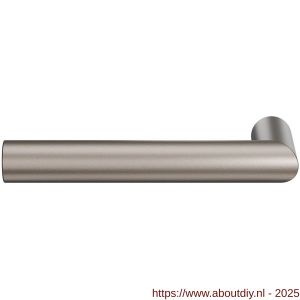 GPF Bouwbeslag Anastasius 1015.A3 L/R Toi L-haaks model 19 mm deurkruk gatdeel links-rechtswijzend Mocca blend - A21010527 - afbeelding 1
