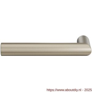 GPF Bouwbeslag Anastasius 1015.A4 L/R Toi L-haaks model 19 mm deurkruk gatdeel links-rechtswijzend Champagne blend - A21010528 - afbeelding 1