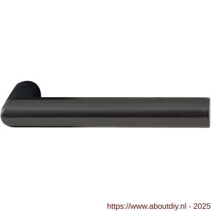 GPF Bouwbeslag PVD GPF1015P1 Toi L-haaks model 19 mm deurkruk PVD antraciet - A21002464 - afbeelding 1