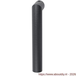 GPF Bouwbeslag PVD GPF1015P1L/R Toi raamkruk L-haaks model 19 mm korte nek links-rechtswijzend PVD antraciet - A21011033 - afbeelding 1