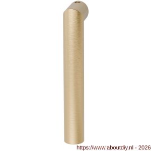 GPF Bouwbeslag PVD GPF1015P4L/R Toi raamkruk L-haaks model 19 mm korte nek links-rechtswijzend PVD mat messing - A21011034 - afbeelding 1