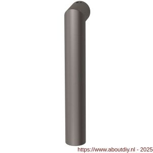 GPF Bouwbeslag Anastasius 1015KL/R Toi raamkruk L-haaks model 19 mm links-rechtswijzend korte nek Mocca blend - A21012231 - afbeelding 1