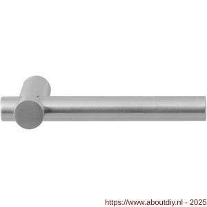 GPF Bouwbeslag RVS GPF1025 Roto deurkruk RVS geborsteld - A21002471 - afbeelding 1