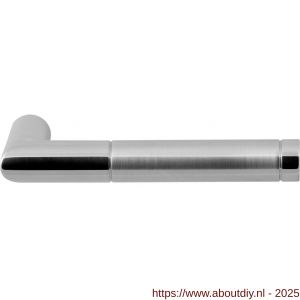 GPF Bouwbeslag RVS 1040 Kohu Duo deurkruk RVS gepolijst-RVS geborsteld - A21002477 - afbeelding 1