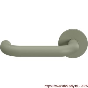 GPF Bouwbeslag Urban Jungle 105VRU2L U-model 19 mm deurkruk gatdeel op rozet 53x6 mm linkswijzend Clay - A21008785 - afbeelding 1