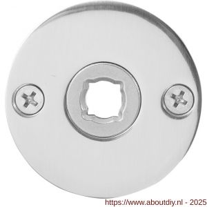 GPF Bouwbeslag RVS GPF1100.46 rond platte rozet 50x2 mm RVS gepolijst - A21003673 - afbeelding 1