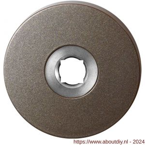 GPF Bouwbeslag Anastasius 1100.A3 rond click rozet 50x8 mm Mocca blend - A21011353 - afbeelding 1