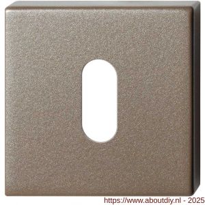 GPF Bouwbeslag Anastasius 1102.A3.0901 sleutelrozet 50x50x8 mm Mocca blend - A21011380 - afbeelding 1