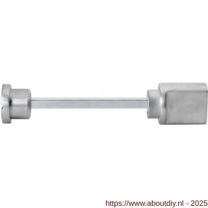 GPF Bouwbeslag RVS 1105.09 toiletstift 5 mm voor schild normale knop RVS geborsteld - A21000272 - afbeelding 1
