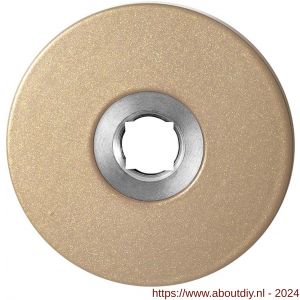 GPF Bouwbeslag Anastasius 1105.A4 rond click rozet 50x6 mm Champagne blend - A21011366 - afbeelding 1