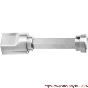 GPF Bouwbeslag RVS GPF1108.09 toiletstift 8 mm voor schild normale knop RVS geborsteld - A21000274 - afbeelding 1
